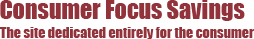 Consumer Focus Savings Logo